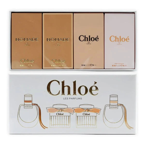Chloe No Made 4PC Mini Gift Set (4X5ml) - Chloe, Nomade, Rose Tangerine