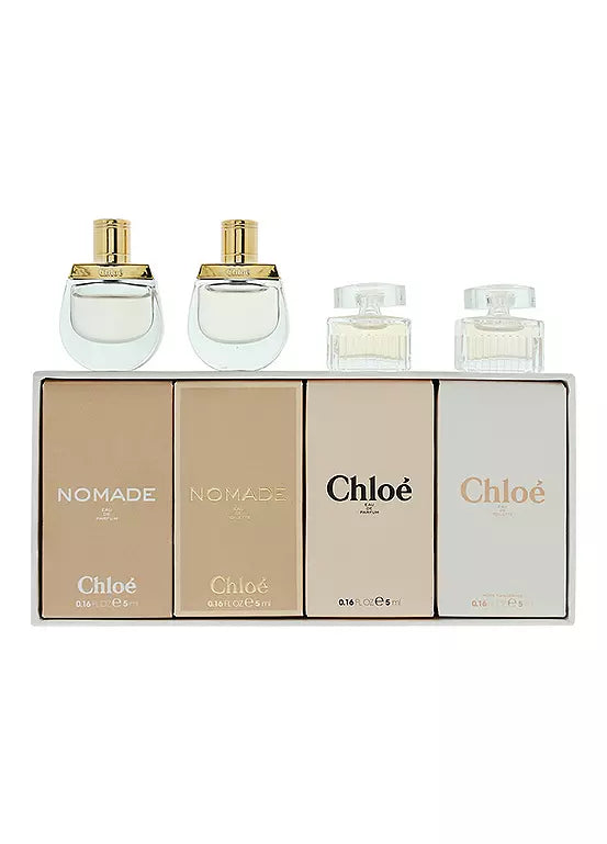 Chloe No Made 4PC Mini Gift Set (4X5ml) - Chloe, Nomade, Rose Tangerine