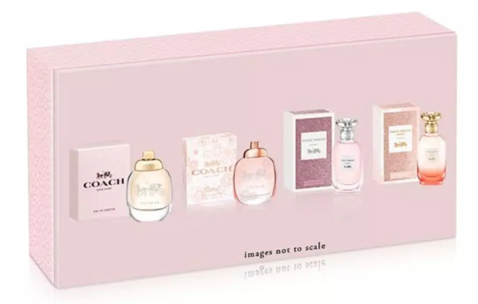Coach 4pc Miniset EDP For Women 4x4.5ml Gift Set