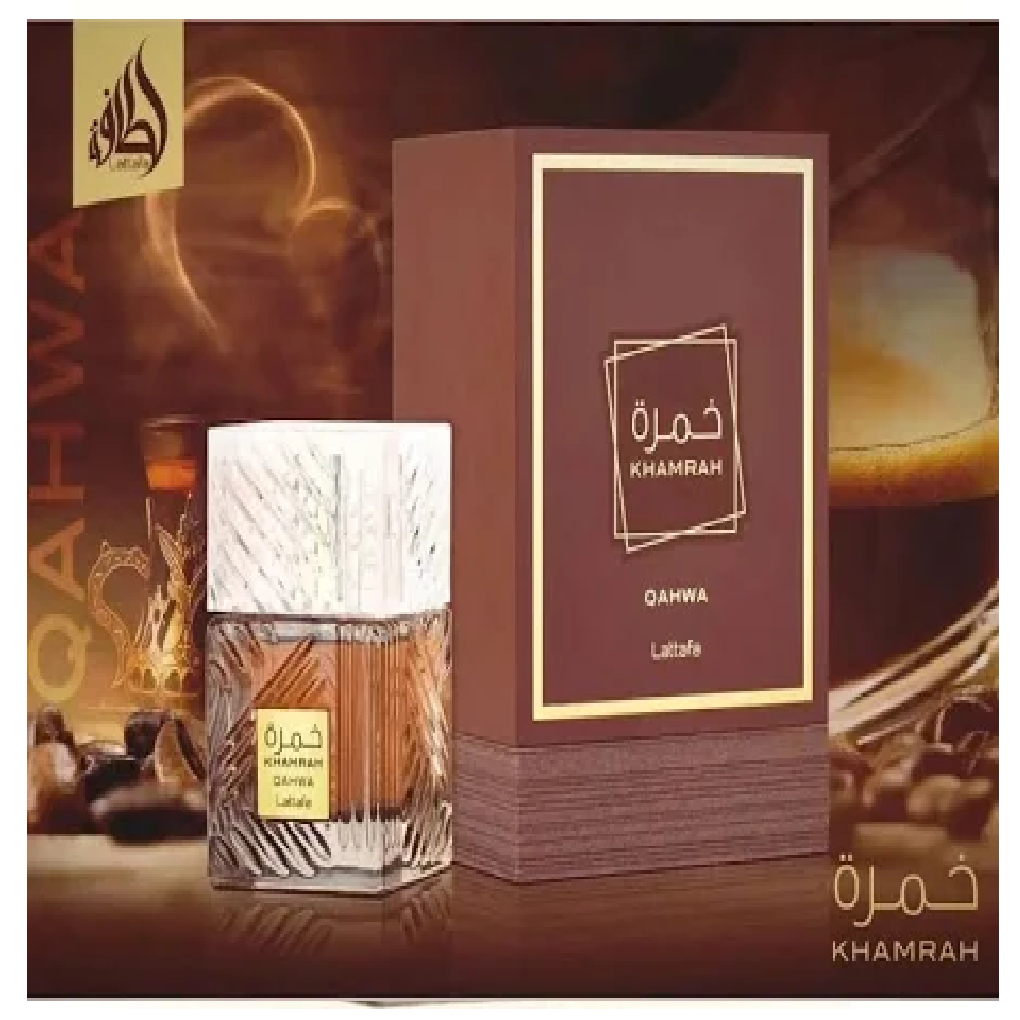 Lattafa Khamrah Qahwa Eau De Parfum 100ML (Unisex)