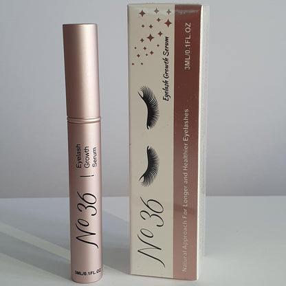 No36 Lash serum loaded with Pumpkin seed extract, panax ginsen extract, biotin, Hyaluronic acid