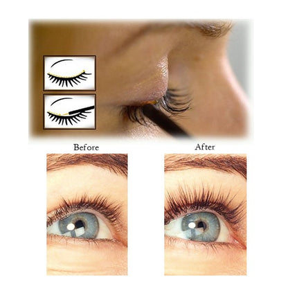 No36 Lash growth serum before and after photos, reviews