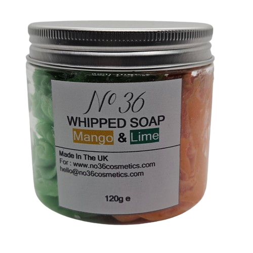 No36 Mango and Lime Whipped Soap + Blueberry Blast Whipped Soaps - Combo Pack